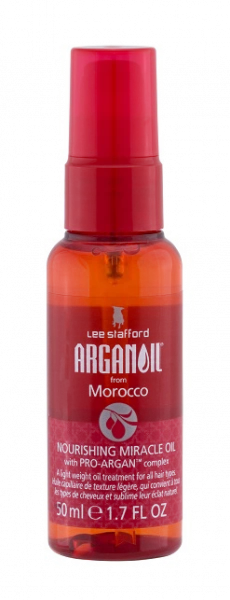 Lee Stafford Argan Oil Nourishing Miracle Oil, vyživující arganový olej na vlasy, 50 ml