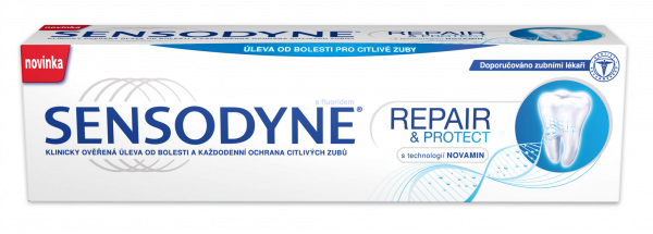 Sensodyne pasta Repair and Protect s technologií NOVAMIN, 75 ml