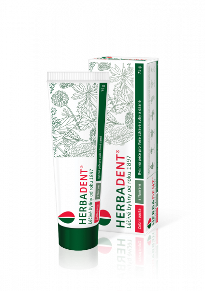 Herbadent Professional Bylinná zubná pasta, 100 g