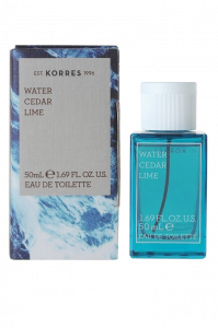 KORRES EDT pánská toaletní voda VODA / CEDR / LIMETKA, 50 ml