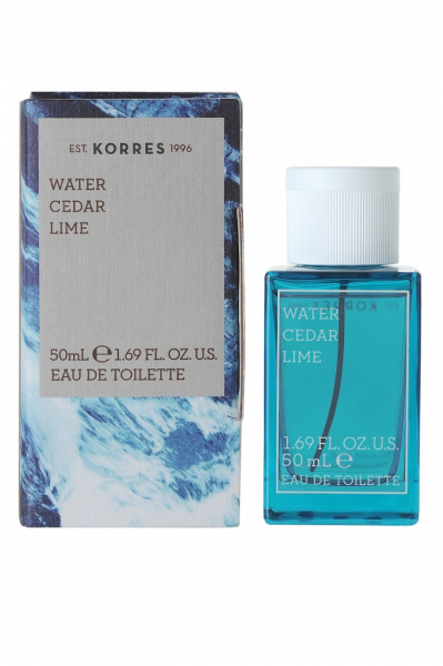 KORRES EDT pánská toaletní voda VODA / CEDR / LIMETKA, 50 ml