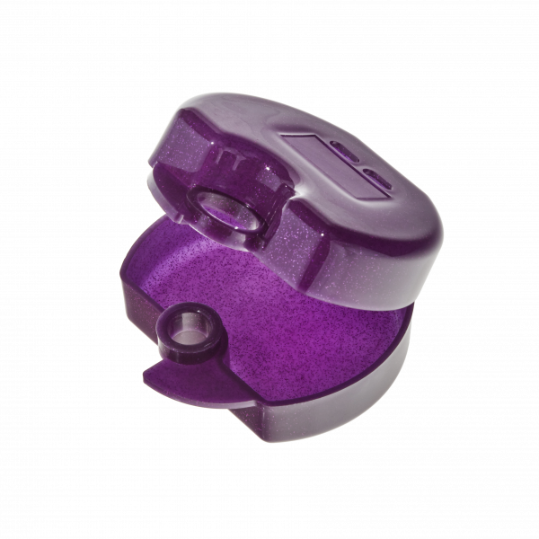 Glenroe Euro schránka purpurová s flitry