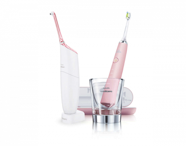 Philips Sonicare DiamondClean Pink + Philips Sonicare Airfloss Ultra Pink
