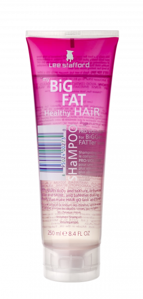 Lee Stafford My Big Fat Healthy Hair Shampoo šampon pro větší objem vlasů, 250 ml