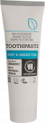 URTEKRAM Zelený čaj a Máta zubní pasta BIO, 75 ml