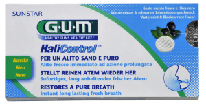 GUM HaliControl pastilky proti špatnému dechu, 10 ks