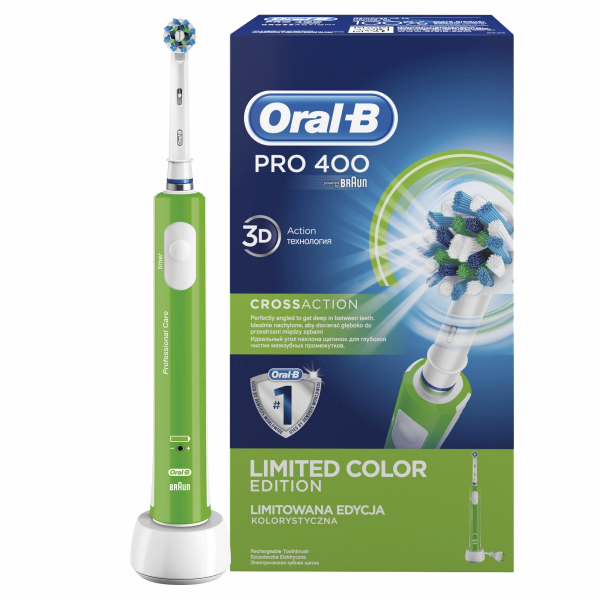 Oral-B PRO 400 Green elektrický kartáček