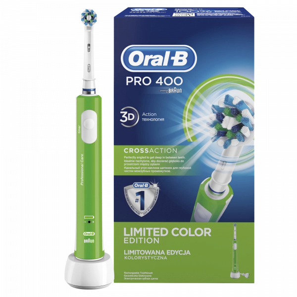 Oral-B PRO 400 Green elektrický kartáček