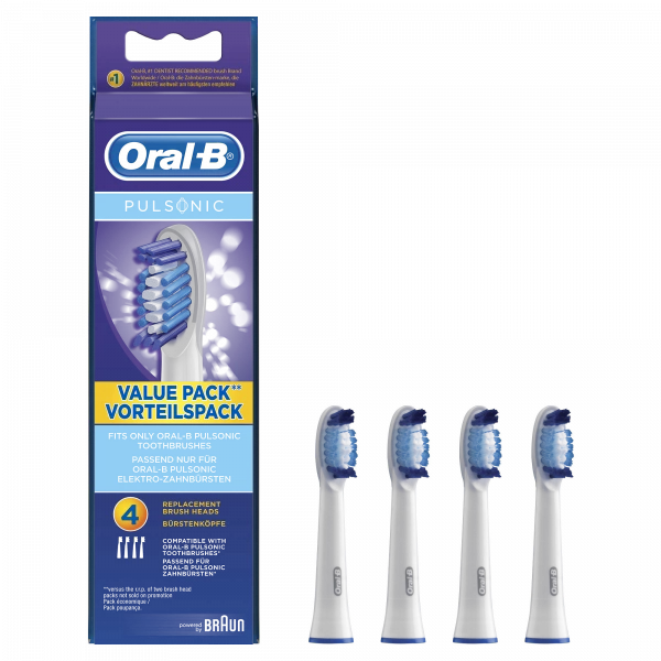 Oral-B Pulsonic náhradní hlavice, 4 ks