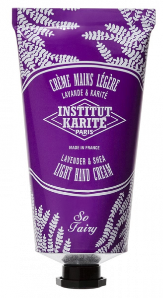 Institut Karite Light Shea Hand Cream Lehký krém na ruce s vůní levandule, 75 ml