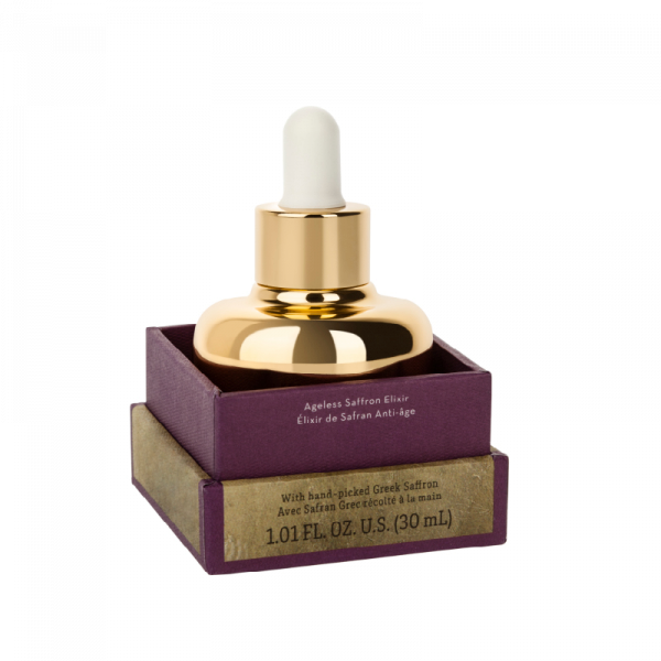 KORRES GOLDEN KROCUS Ageless Saffron Elixir Serum – šafránový elixír proti stárnutí pleti, 30 ml