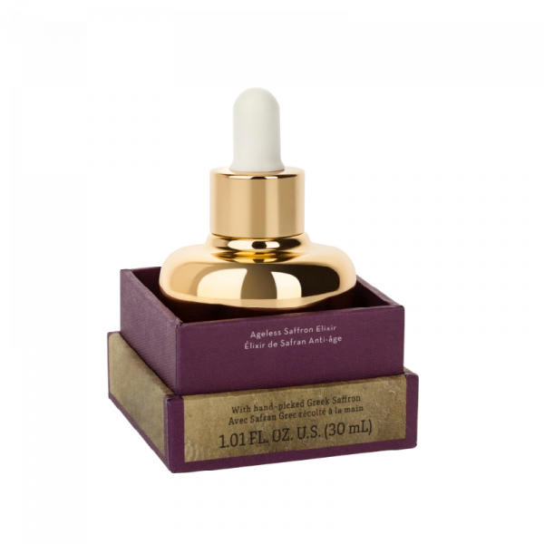 KORRES GOLDEN KROCUS Ageless Saffron Elixir Serum – šafránový elixír proti stárnutí pleti, 30 ml