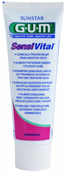 GUM SensiVital zubní gel pro citlivé zuby, 75 ml