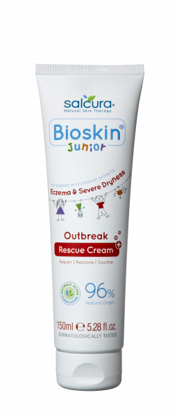 Salcura Bioskin Junior Outbreak Rescue Cream - krém na ruce a tělo pro akutní péči, 150 ml