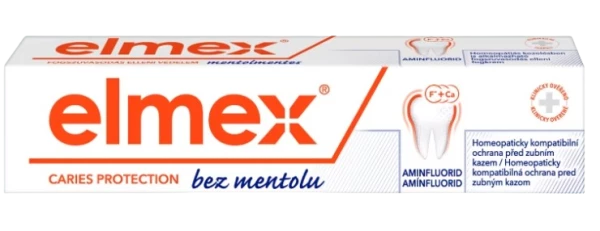 Elmex zubní pasta bez mentolu, 75 ml