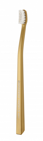 SWISSDENT WHITENING zubní kartáček, soft, zlatý