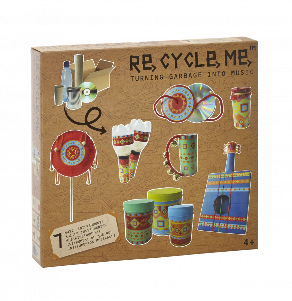 Kreativní sada RE-CYCLE ME hudební nástroje