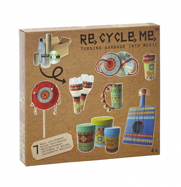 Kreativní sada RE-CYCLE ME hudební nástroje