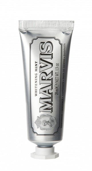 MARVIS Whitening Mint bělicí pasta s fluoridy, cestovní balení, 25 ml