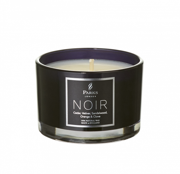 Parks NOIR Cedar, Vetiver, Patchoulli svíčka s orientální vůní, 80 g