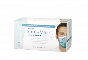 Medicom Safe Mask SofSkin Standard ústenka, světle zelená, 50 ks