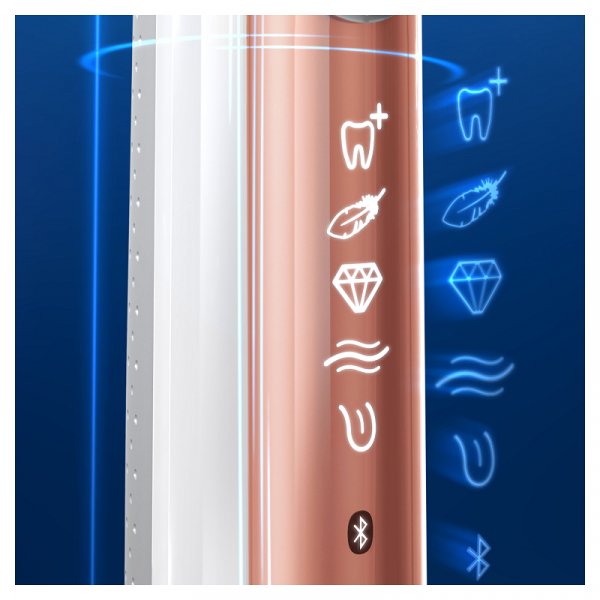 Oral-B Genius X 20100S Rose Gold Sensitive elektrický kartáček