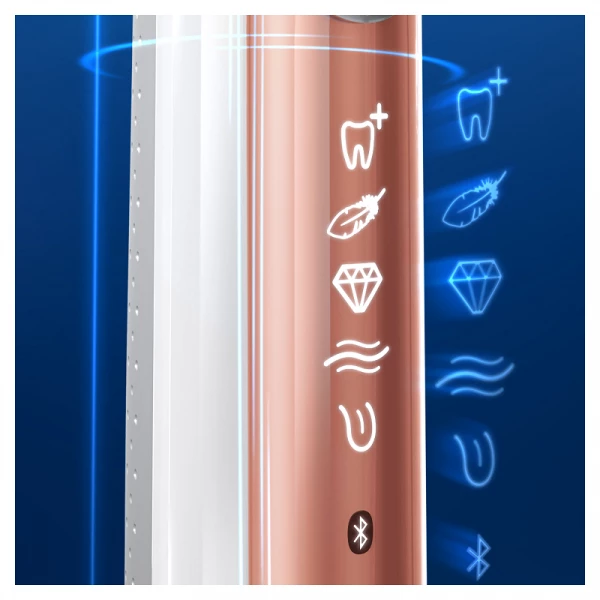 Oral-B Genius X 20100S Rose Gold Sensitive elektrický kartáček