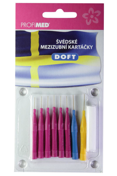 DOFT sada mezizubních kartáčků (0,5 mm + 0,6 mm + 0,7 mm)
