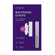 Smilepen Whitening Strips, sada bělicích pásek a gelového pera