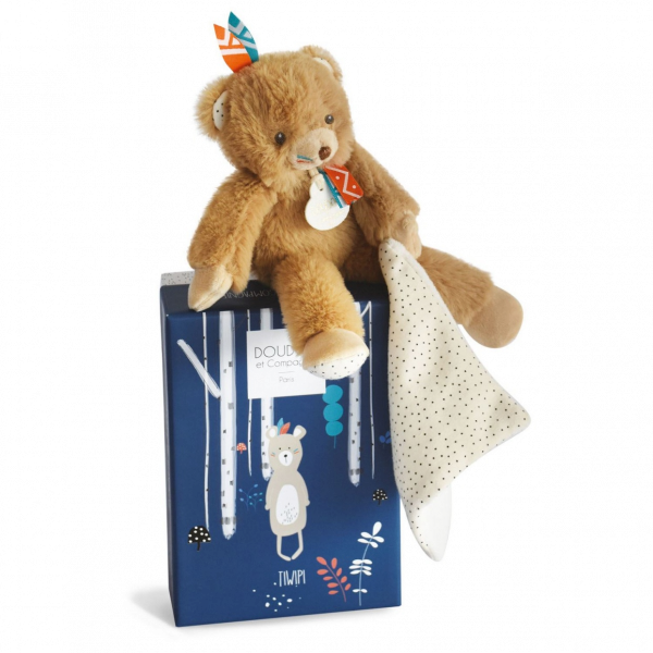 Doudou Tiwipi medvídek usínáček