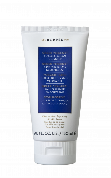 KORRES GREEK YOGHURT čisticí pěnivý probiotický krém, 150 ml
