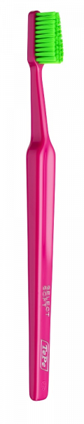 TePe Select Colour soft, zubní kartáček se zelenými vlákny