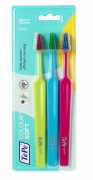TePe Select Colour soft, sada zubních kartáčků, 2+1 zdarma