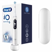Oral-B iO Series 6 White Alabaster elektrický zubní kartáček