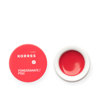 KORRES Lip Butter Pomegranate - hydratační balzám na rty s granátovým jablkem, 6 g - TESTER