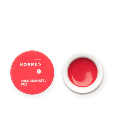 KORRES Lip Butter Pomegranate - hydratační balzám na rty s granátovým jablkem, 6 g - TESTER