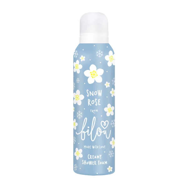 Bilou Sprchová pěna Snow Rose - limitovaná vůně, 200 ml
