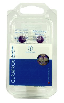 Curaprox PlaqueFinder PCA 223 tablety na indikaci plaku, 12 ks 