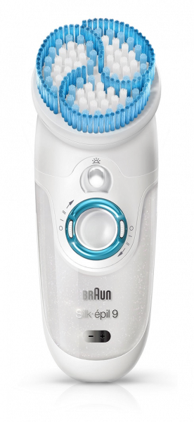 Braun Silk épil 9-969E SPA Wet Dry vodotěsný dámský epilátor