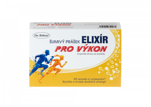 Dr. Böhm Elixír pro výkon, 14 sáčků