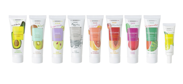 KORRES Beauty shots SCRUB KIWI jemný čisticí peeling s kiwi, 18 ml