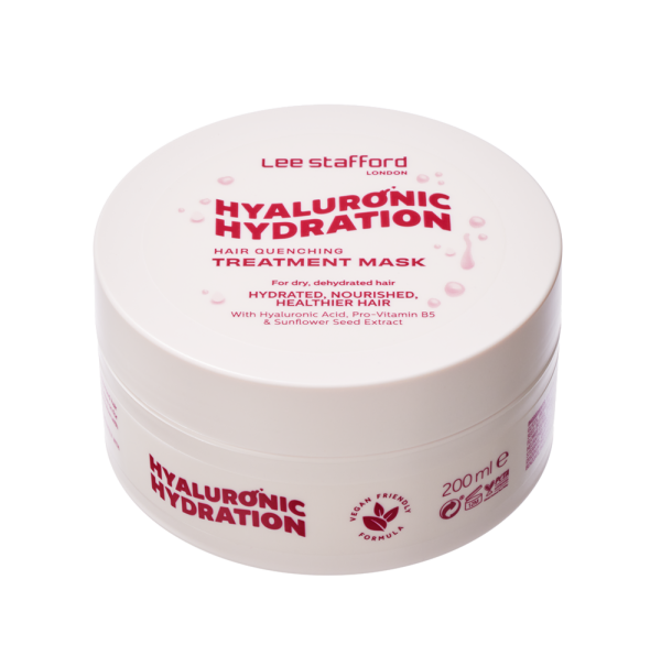 Lee Stafford Hyaluronic Hydration Treatment Mask, hloubkově hydratační maska, 200 ml