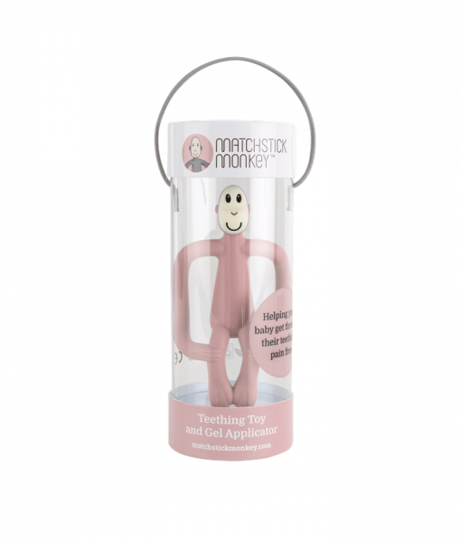 Matchstick Monkey kousátko, světle růžové