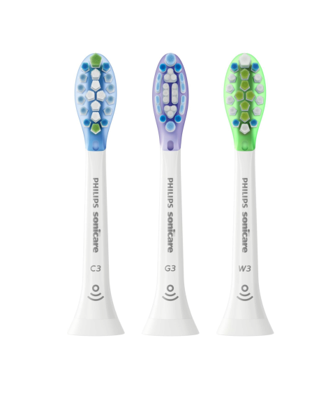 Philips Sonicare Premium Plaque Control HX9073/07, náhradní hlavice, mix 3 ks
