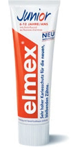 Elmex Junior zubní pasta pro školáky, 75 ml