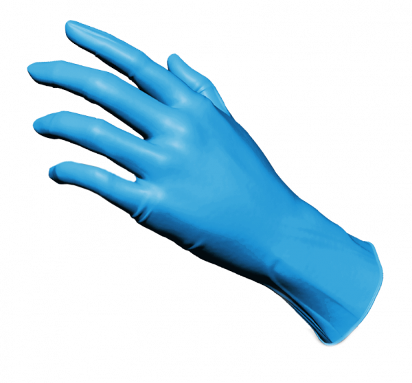 Medicom Safetouch Advanced Vitals Nitrile (M) - rukavice nepudrované, modrá barva, 200 ks