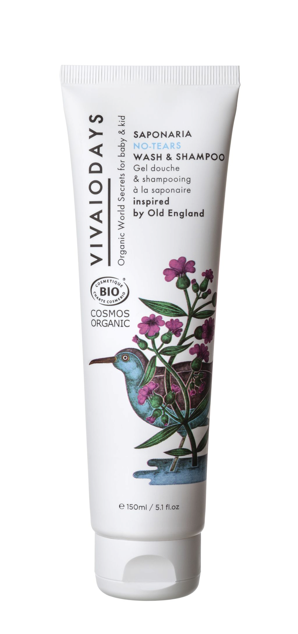 VIVAIODAYS BIO Šampon a gel do koupele, 150 ml