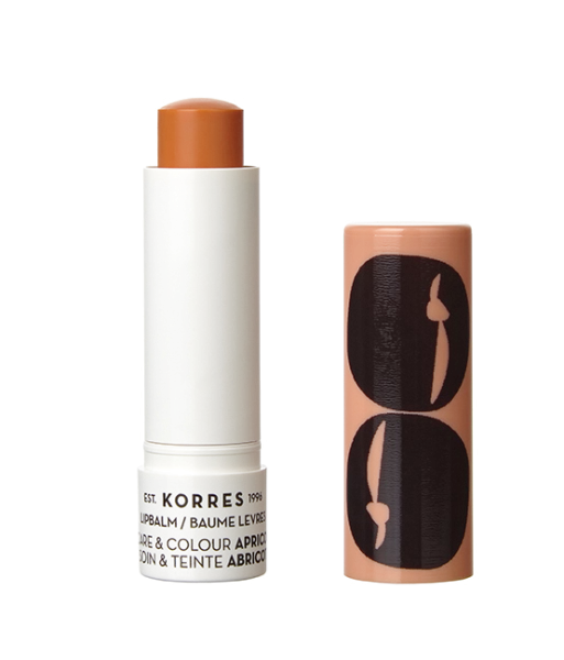 KORRES Care & Colour lip balm stick barevný balzám na rty, meruňka, 5 ml