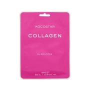 Kocostar Collagen Sheet Mask Vyživující pleťová maska s anti-aging efektem, 1 ks