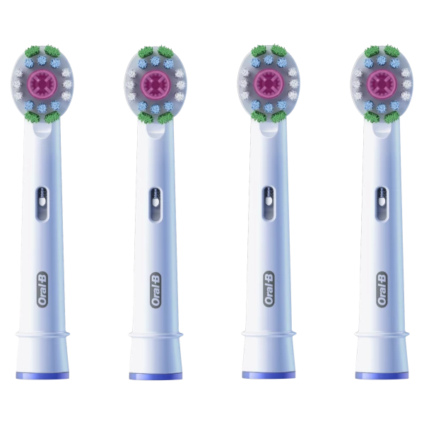 Oral-B 3D White EB 18-4, náhradní hlavice, 4 ks